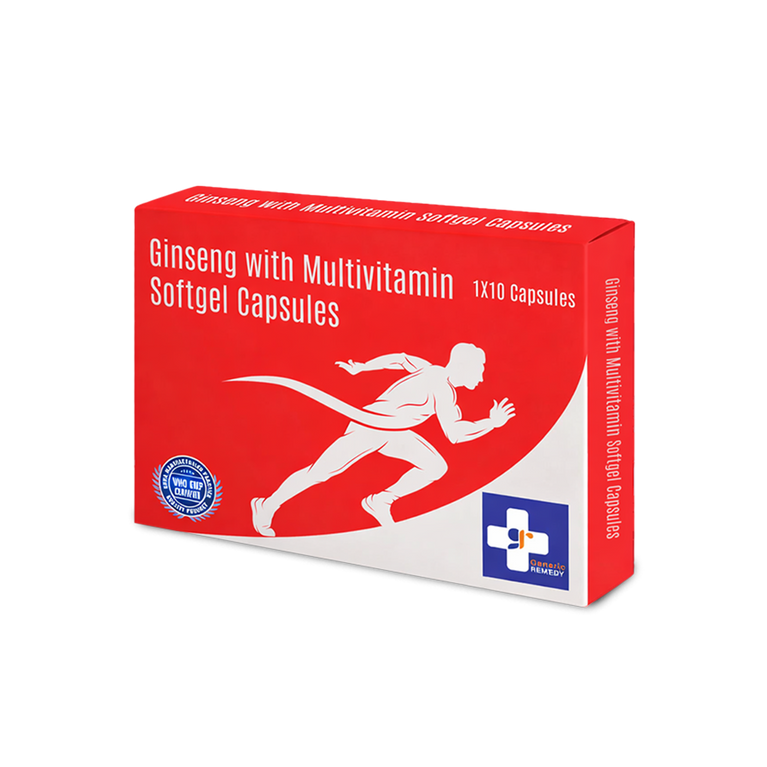 Ginseng with Multivitamin Softgel Capsules IP