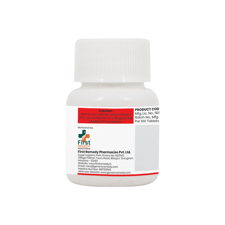 Bottle of Thyroxine Sodium tablets 100mcg back image