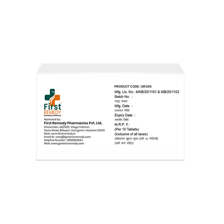 Metoprolol Succinate Extended Release Tablets IP 25mg