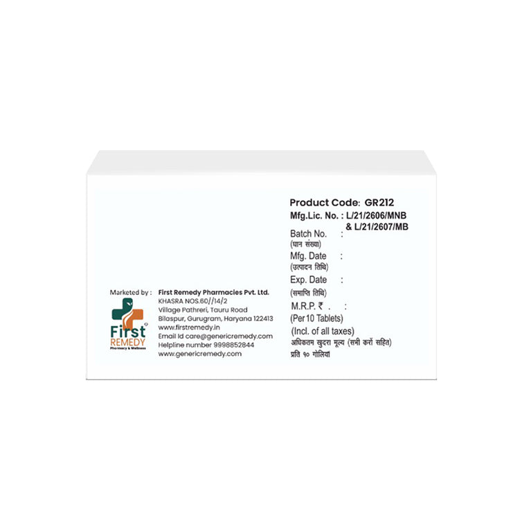 Box of Glimepiride Tablets 3mg back image