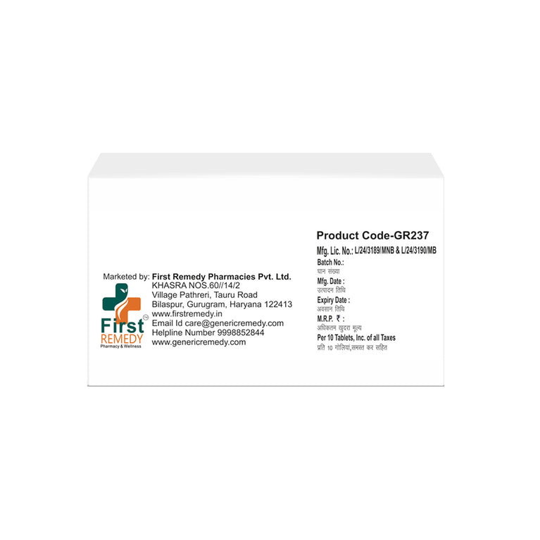 Box of labetalol tablets 100mg back image