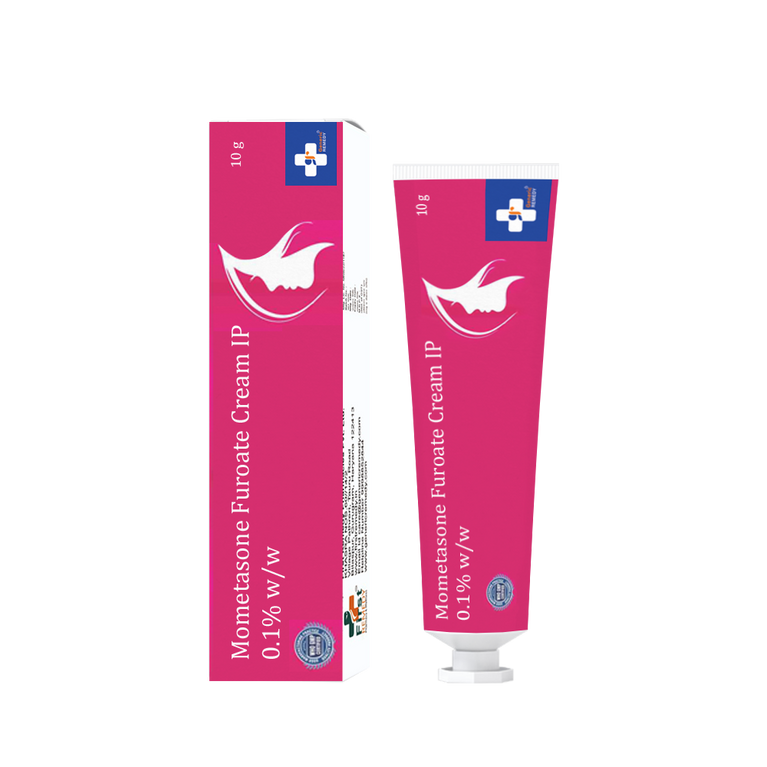 Tube of Mometasone Furoate Cream 0.1% front image
