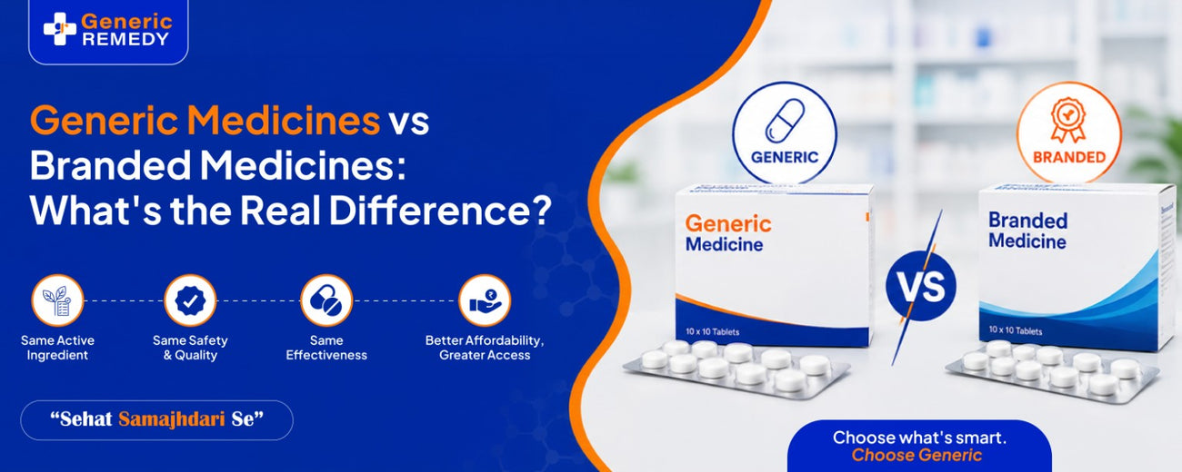 Generic Medicines vs Branded Medicines: What's the Real Difference?
