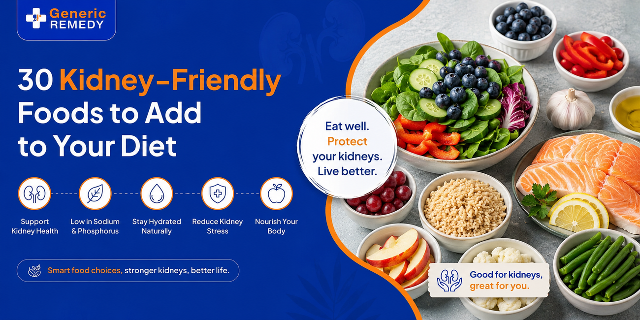 30 Kidney-Friendly Foods to Add to Your Diet