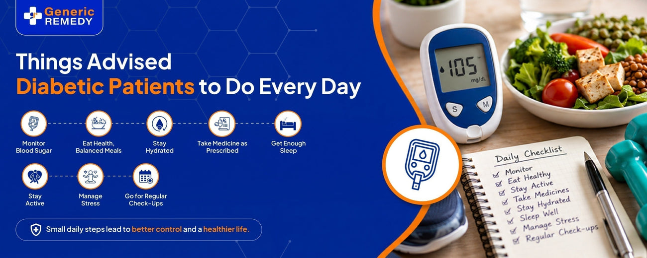 Things Advised to do Diabetic Patients Every Day! (What They Missed Sometimes)