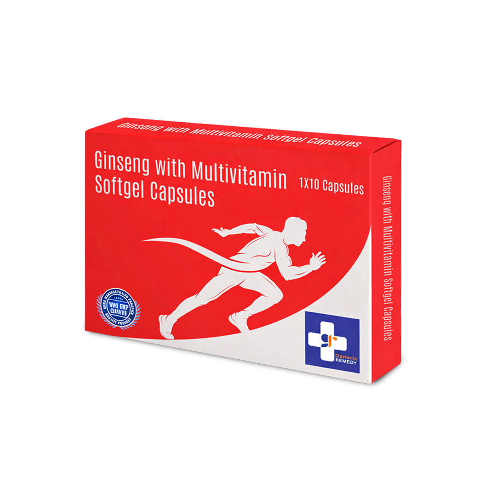 Ginseng with Multivitamin Softgel Capsules IP