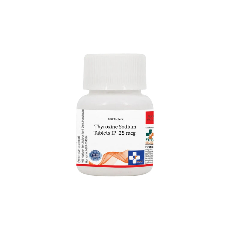 Thyroxine Sodium Tablets IP 25mcg