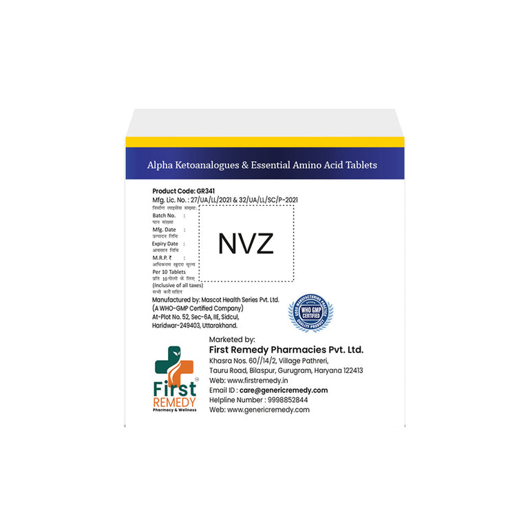 Alpha Ketoanalogue & Essential Amino Acid Tablets IP