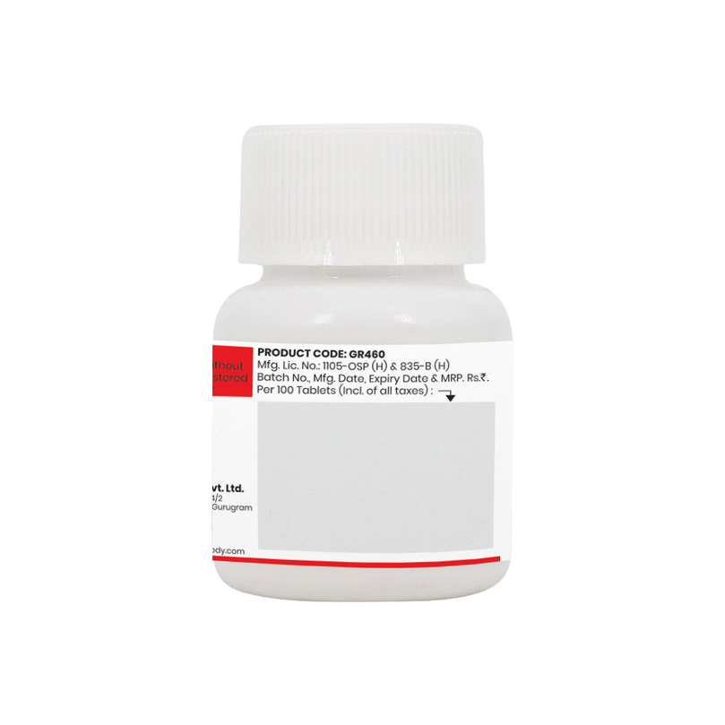 Bottle of Thyroxine Sodium tablets 100 mcg back image
