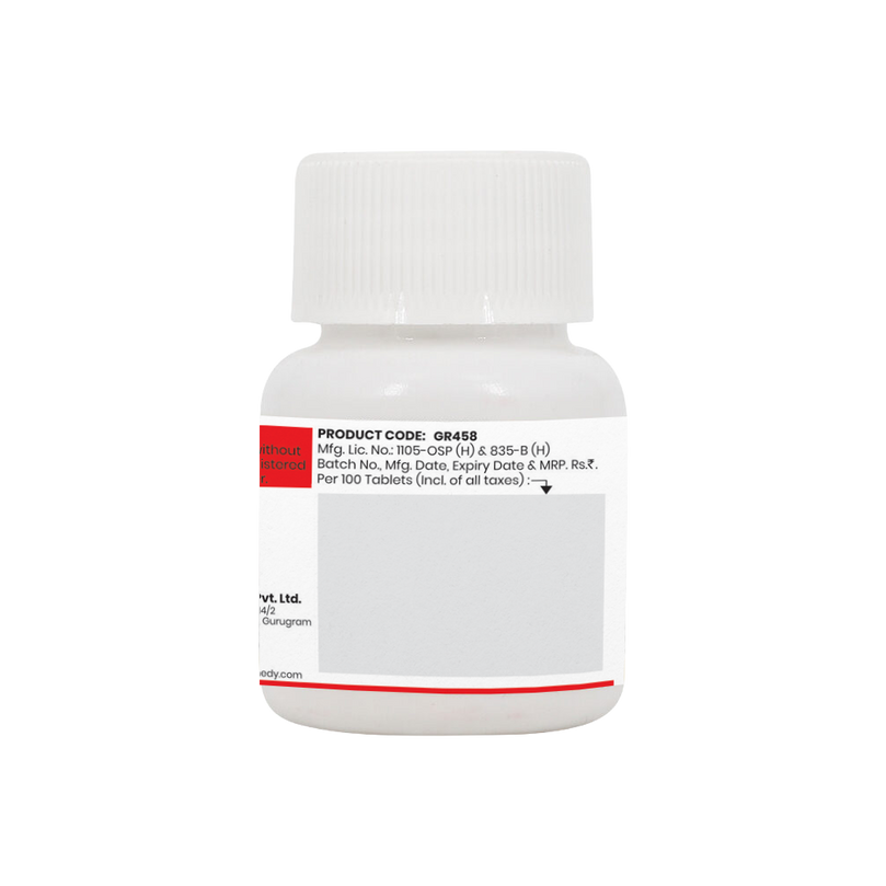 Bottle of Thyroxine Sodium tablets 50mcg back image