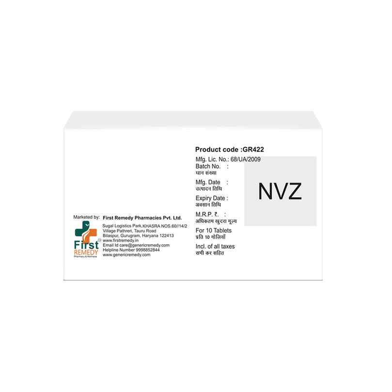 Box of Empagliflozin tablet 25mg back image