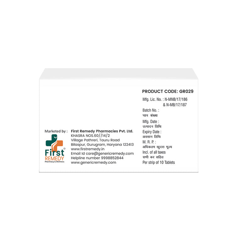 Cilnidipine Tablets IP 10 mg