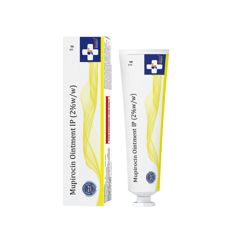 Mupirocin Ointment IP 2% w/w packaging front image