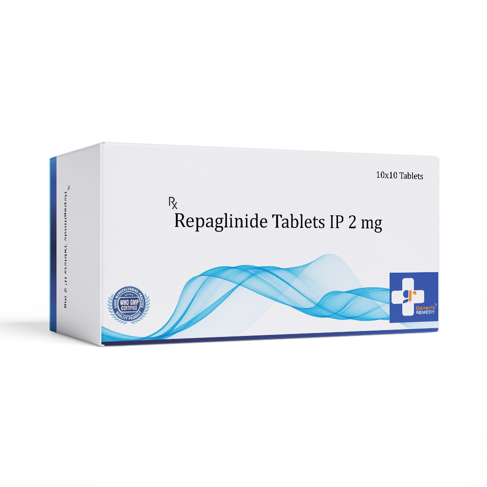 Repaglinide tablets 2mg front image