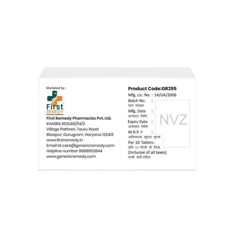 Sitagliptin Phosphate Monohydrate tablets 100mg back image