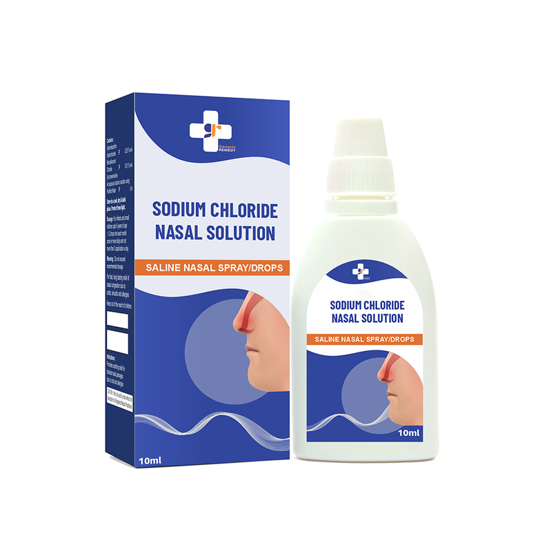 Sodium chloride nasal solution front image