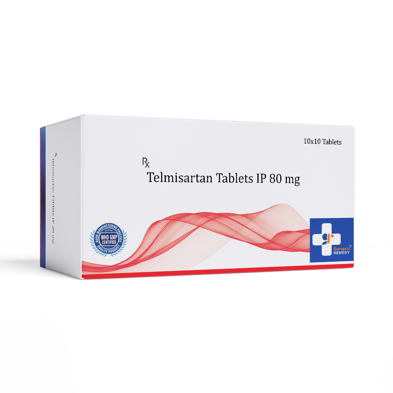 Telmisartan tablets 80mg front image