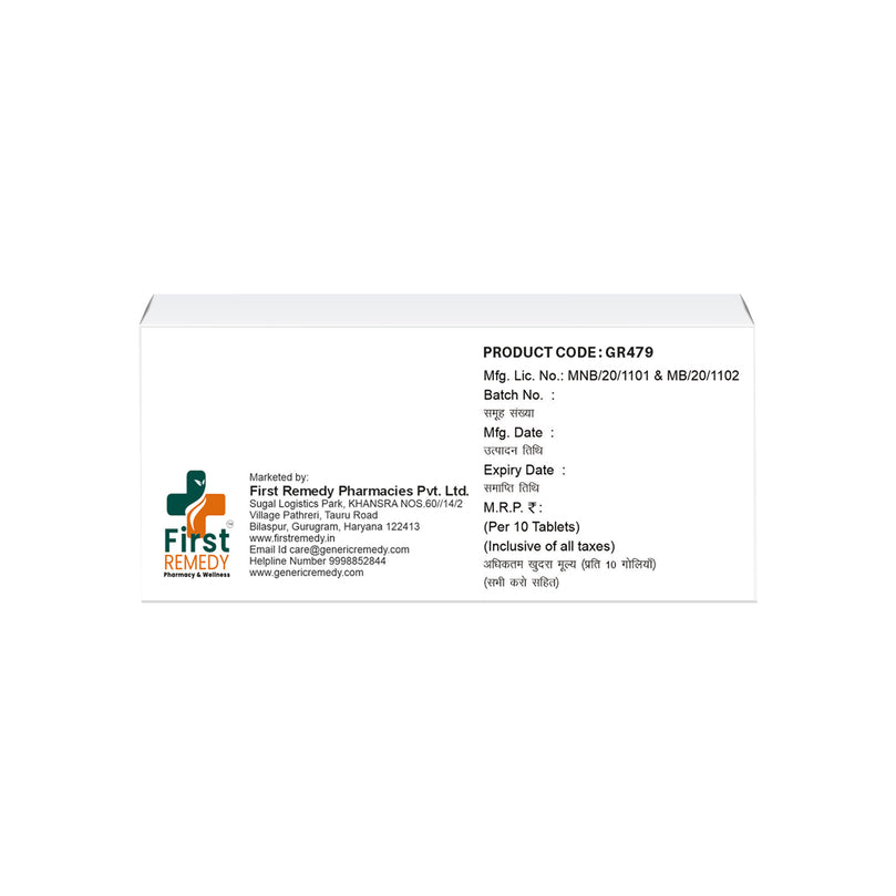 Valsartan tablets 80mg back image