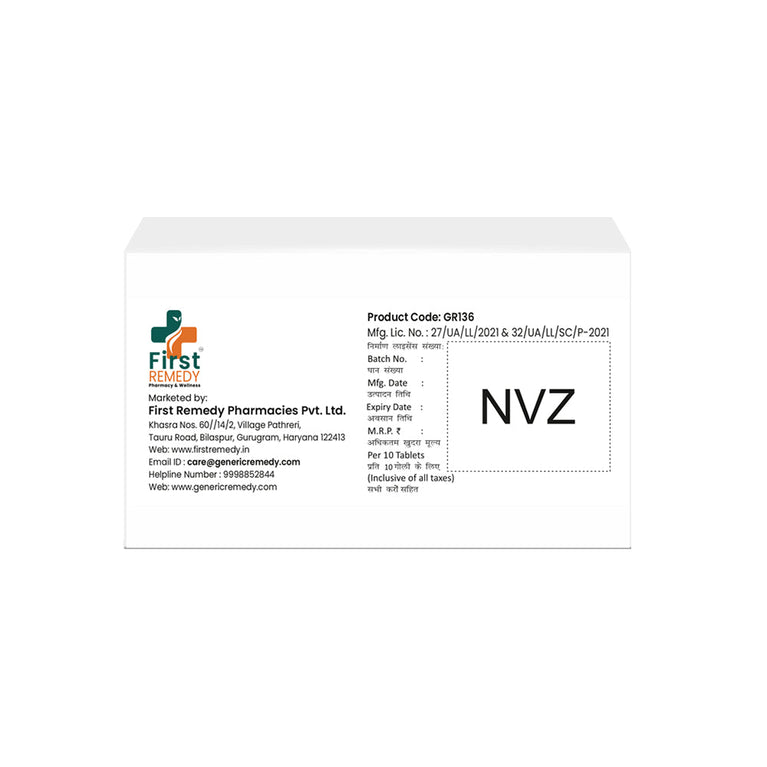 Box of Bisoprolol 5mg & Telmisartan 40mg tablets back image