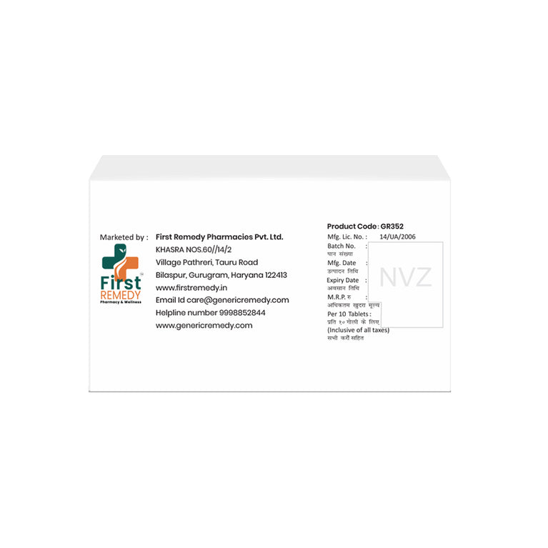 Box of Dapagliflozin tablets 5mg back image