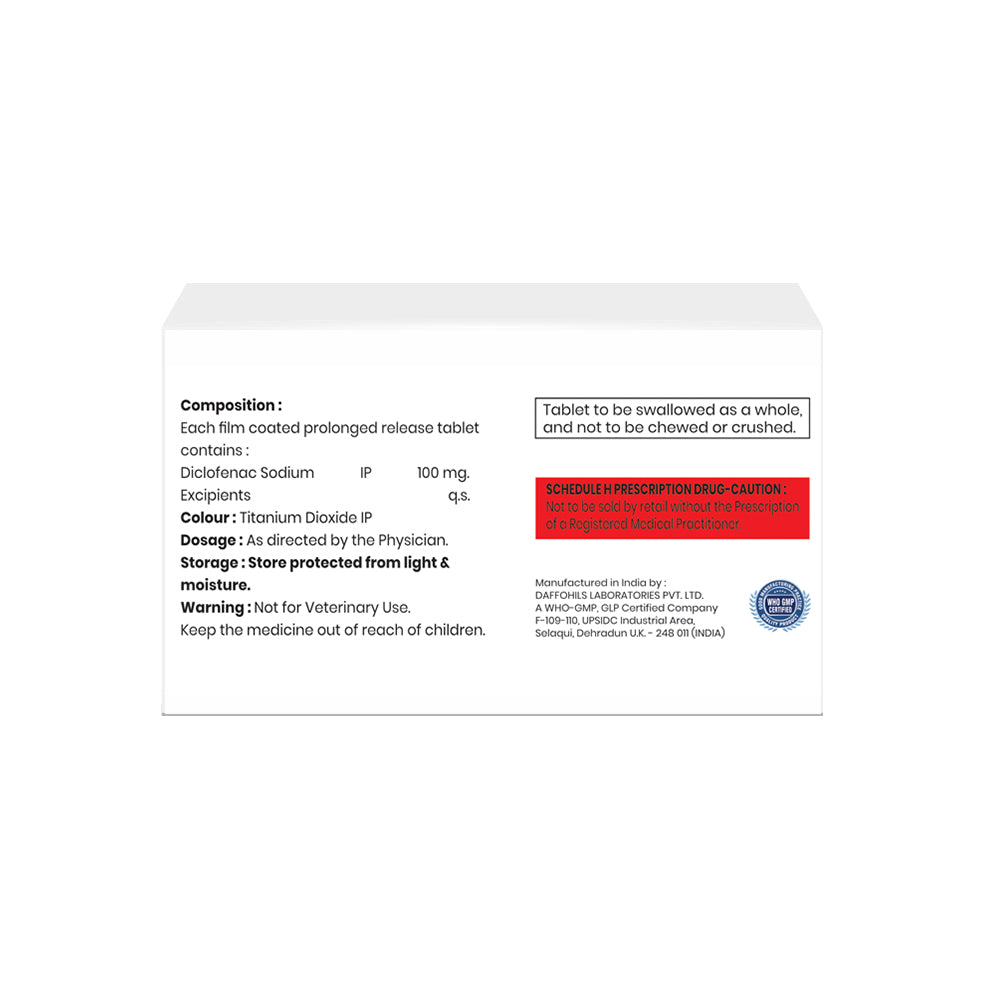 Diclofenac Sodium Tablets 100mg Uses, Price & Details | Generic Remedy
