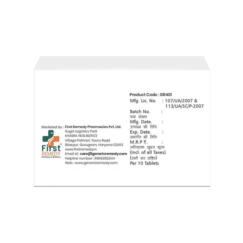Box of Duloxetine tablets 30mg back image