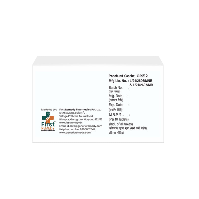 Box of Glimepiride Tablets 3mg back image
