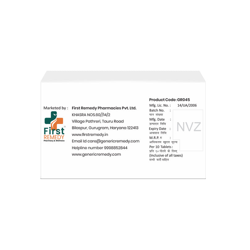Box of Montelukast & Levocetirizine tablets 10mg/5mg back image
