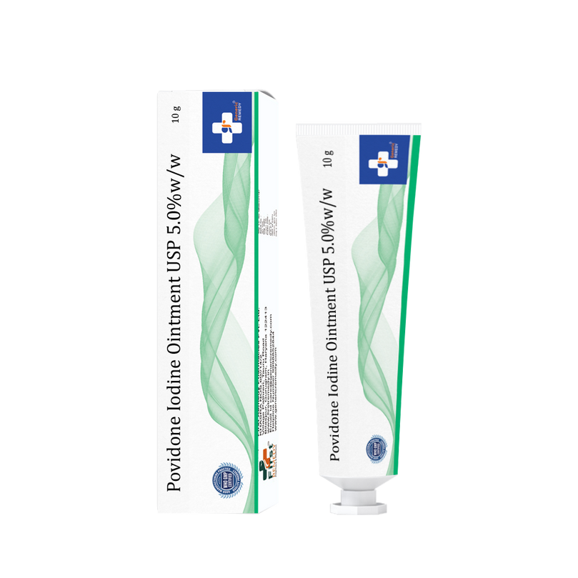 Tube of Povidone Iodine Ointment 5% front image