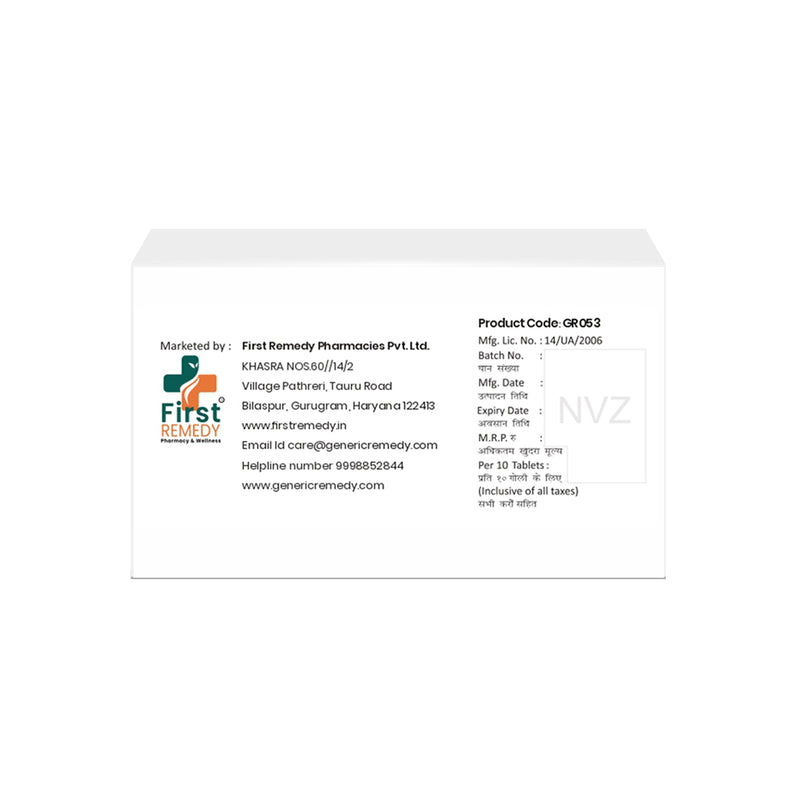 Box of Rosuvastatin tablets 20mg back image