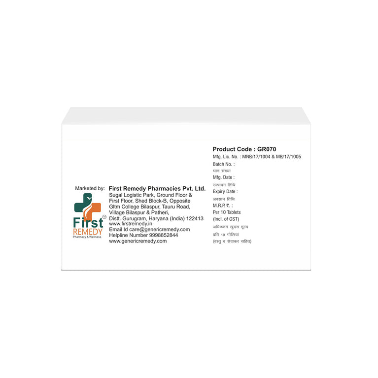 Box of Telmisartan 40mg, Hydrochlorothiazide 12.5mg & Amlodipine 5mg tablets back image