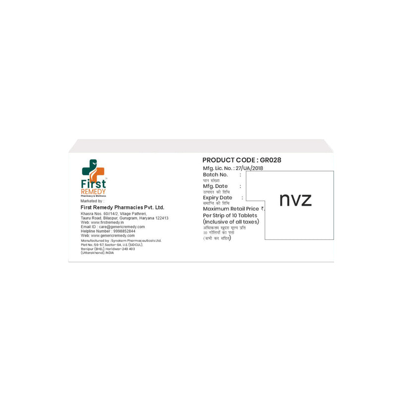 Box of Teneligliptin tablets 20mg back image